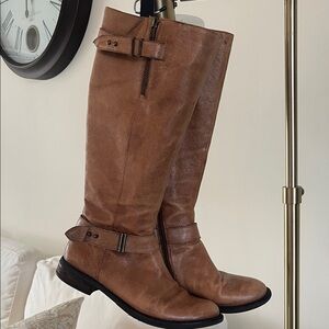 STEVE MADDEN LEATHER BOOTS